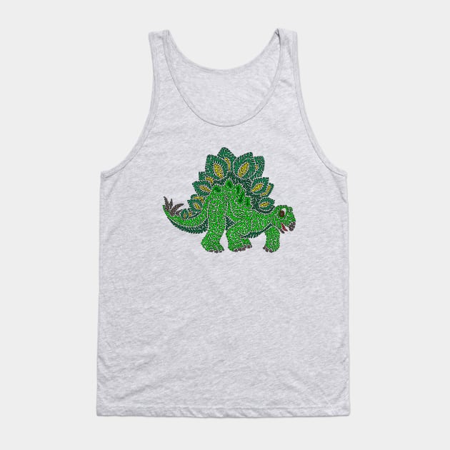 Stegosaurus Tank Top by NightserFineArts